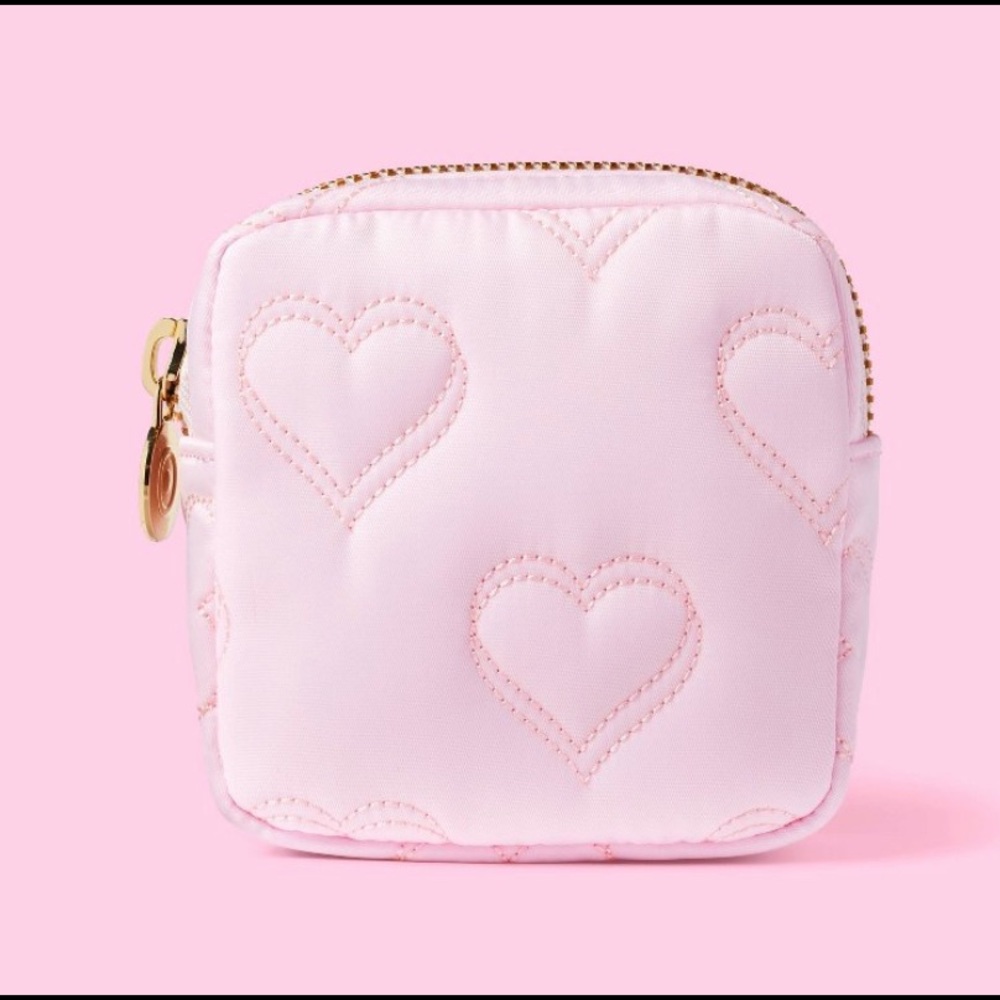 COPY - Stoney Clover Lane x Target Quilted Hearts Large Pouch